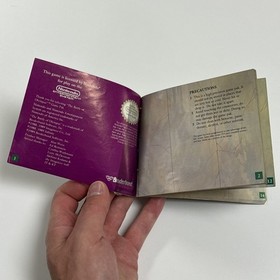 The Battle of Olympus Nintendo NES Instruction Manual See pics. Taped cover. 