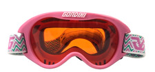 Gordini Kids Pink Orange Lenses Adjustable Strap Goggles Skiing Snowboarding
