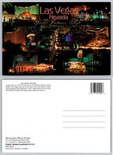 Continental Las Vegas Nevada World Famous Strip Postcard