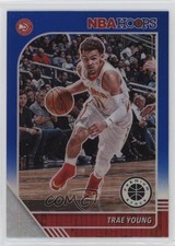 2019-20 Panini NBA Hoops Premium Stock Blue Prizm Trae Young #1 0c6