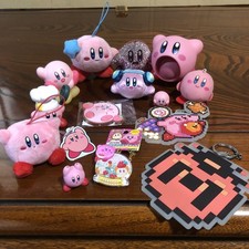 Kirby Plush Toy Mascot Set Collectible Game Merchandise Authentic Japan