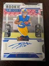 2024 Panini Contenders Football Blake Corum Rookie Ticket ON CARD Auto 11/22