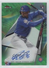 2020 Topps Finest Green Wave Refractor 37/99 Robel Garcia #FA-RG Auto 0a4s