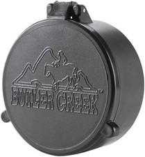 Butler Creek Objective Flip Open Scope Cover 25, Black
