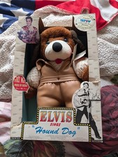 Elvis Presley Collectors Series Singing Hound Dog Plush Toy Original Rock  Pop