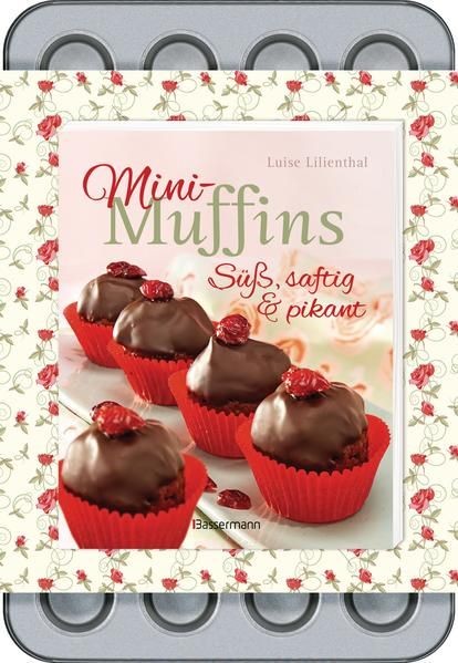 Mini-Muffins - Süß, saftig & pikant -Set, mit 24er-Backform., ovp Mit 24er-Backf