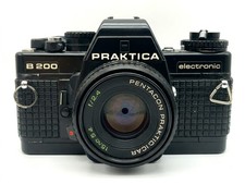 EasyBuy Praktica B200 Electronic  Pentacon 50mm f/2.4 Kit Analog SLR 35mm Black