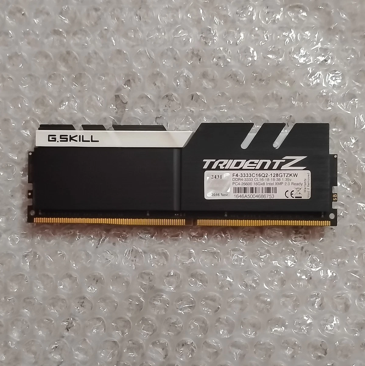 G. SKILL DDR4 SDRAM 16 GB Capacity per Module Memory (RAM) for