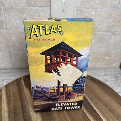 Atlas Model Railroad HO Scale Kit--Elevated Gate Tower #701 Vintage New In Box