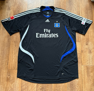 Vincent Kompany Signed Hamburg SV 2007 2008 Away Soccer Jersey