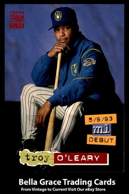 #ad 1994 Topps Stadium Club Troy O#x27;Leary #347 Milwaukee Brewers MLB Baseball $1.99