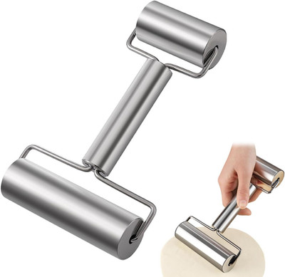 Nudelholz Teigroller Rolling Pin Mit 2 Rollen Kleine Und Mittlere Teigrolle Mit