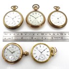 1894-1914 Elgin 16s-18s 7j-17j Grade 241 Model 6 Pocket Watch Lot of 5 #WB5842-4 — photo 10