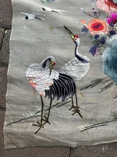 A piece of old Chinese embroidery