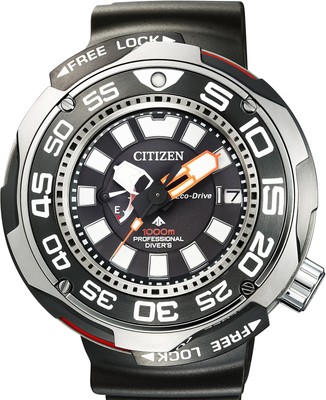 CITIZEN PROMASTER MARINE BN7020-09E Eco-Drive Men's Watch New Black