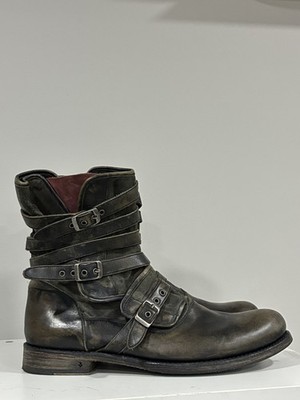 John Varvatos Engineer Triple buckle Boot. Size 13 USA 46 IT John Varvatos Triple buckle engineer boot 11.5 | Grailed main image 3