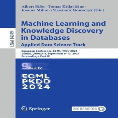 Machine Learning and Knowledge Discovery in Databases. Applied Da