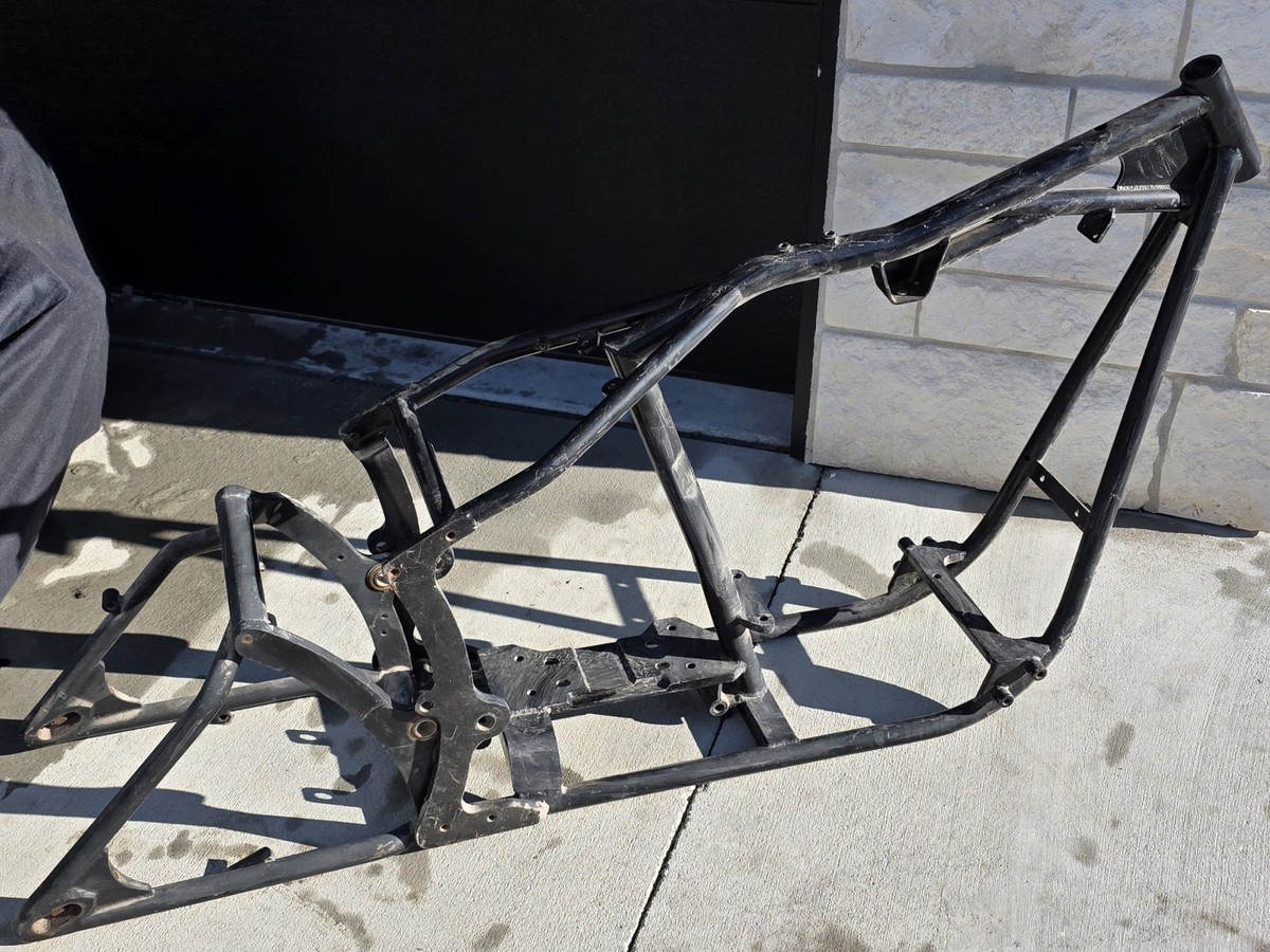 Harley Davidson FXR Evo Shovelhead Custom - Main Frame Chassis | eBay