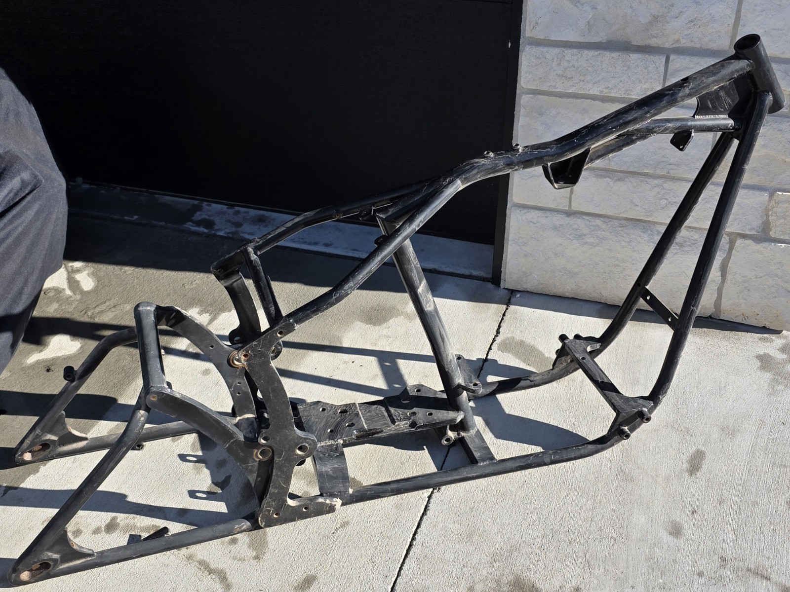 Harley Davidson FXR Evo Shovelhead Custom - Main Frame Chassis