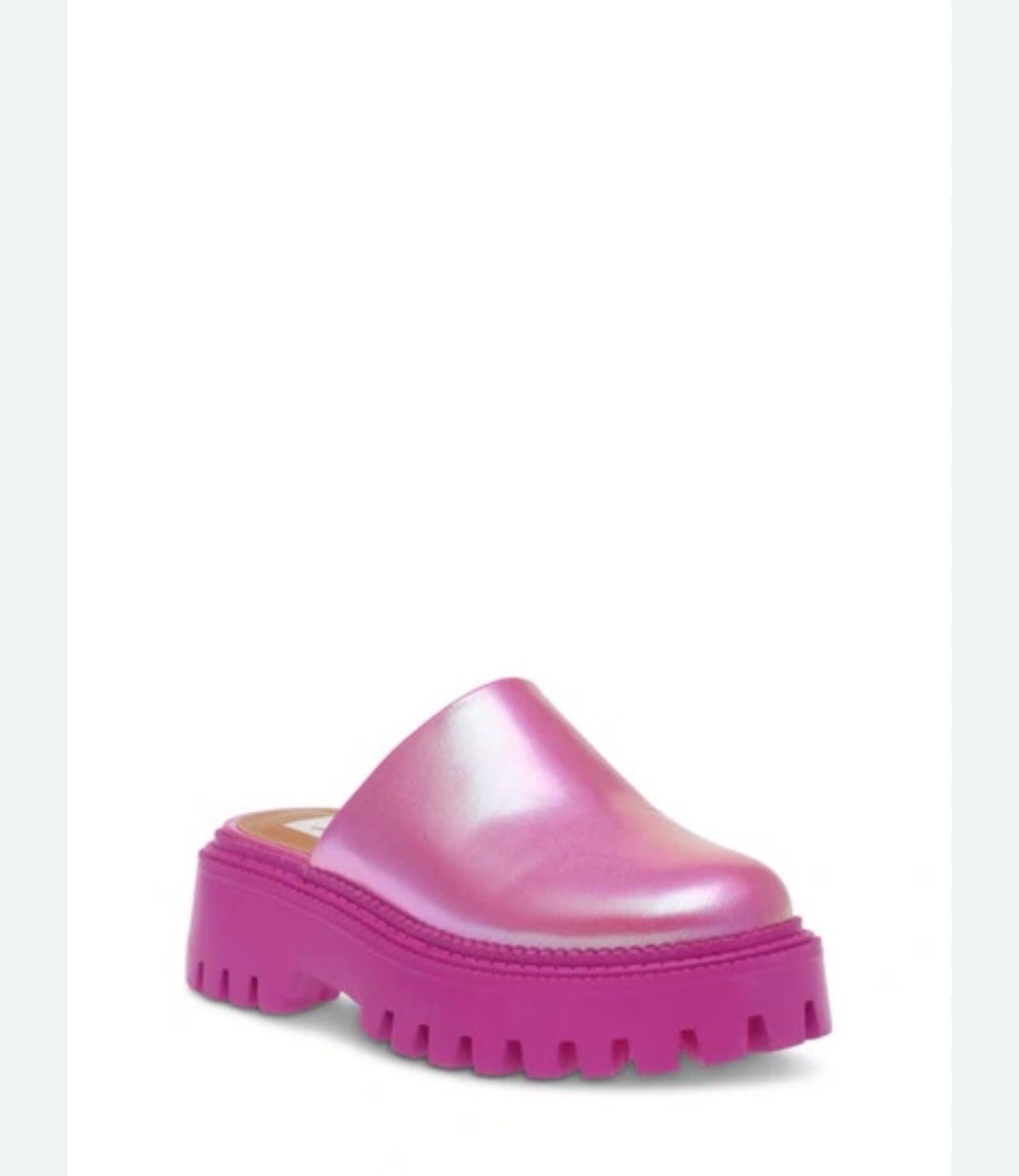 Dolce Vita Kamille Platform Mule Fuchsia Size 2
