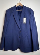 M S - MENS BLAZER - SIZE 44IN - BLUE
