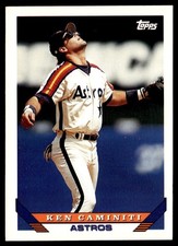 1993 Topps Ken Caminiti Houston Astros #448