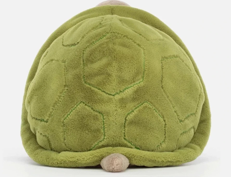 Jellycat Timmy Turtle Stuffed Animal: 11" Ultra-Soft Plush, Perfect Kids' Gift!