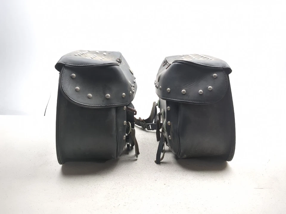 99-06 Kawasaki Vulcan 800 Drifter VN800E Saddle Bag Luggage Cases - Image 4 of 4