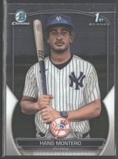 2023 Bowman Chrome #BCP-173 Hans Montero Prospects