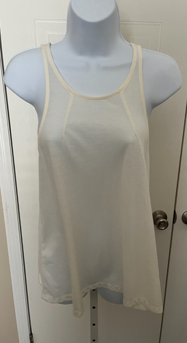 Lands' End Women's Plus Size Cotton Tank Top - 2x - White