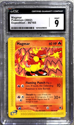 Magmar graded CGC 9 for sale on eBay
