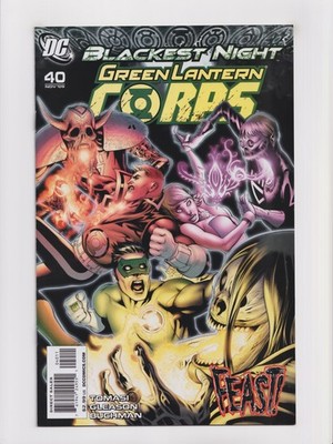 Green Lantern Corps #40 NM+ 2010 Blackest Night DC Comics