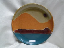 Walt Glass Pottery Texas Sunset: Dinner Plate (s), 11 1/4", Crazing