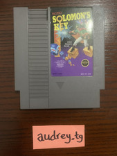 Solomon's Key - Nintendo NES authentic cartridge - tested and working