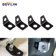 4pcs Seat Belt Mounting 90 Degree L-bracket For 2 3 4 5 Point Racing Harness 4pcs Seat Belt Mounting 90 Degree L-bracket For 2 3 4 5 Point Racing Harness