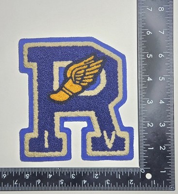 Rare Rugby Polo Ralph Lauren Varsity Letterman R Patch | eBay