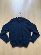 Vintage SFKM usps Postal Uniform Full Zip Cardigan