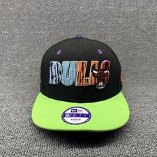 New Era Chicago Bulls 9FIFTY Strapback Black Youth NBA Hat