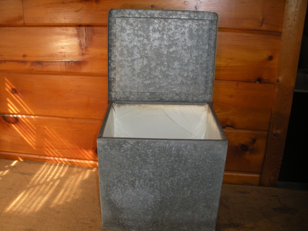 Vintage WENGERT'S Dairy Galvanized Porch Milk Box | eBay