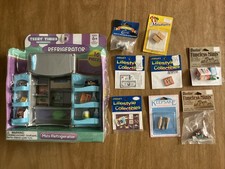 NEW Teeny Tinies mini play set 6 Refrigerator 16 pieces  More Miniature Items 
