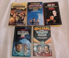 Star Trek: The Original Series 1980's Book Paperback Lot Of 5