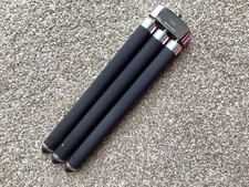 vintage biloret bilora camera tripod with camera light holder - untested