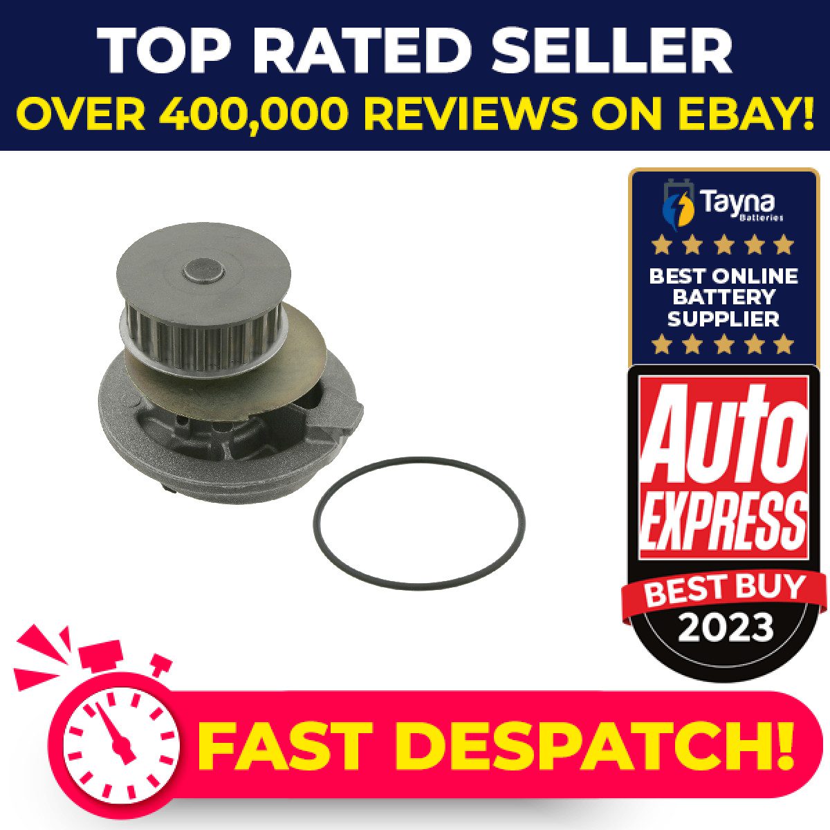 Water Pump fits OPEL ASCONA C 2.0 86 to 88 Coolant 090272361 1334008 90272361