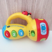 VTech Spin Learn Color Flashlight Interactive Educational Musical Light Toy