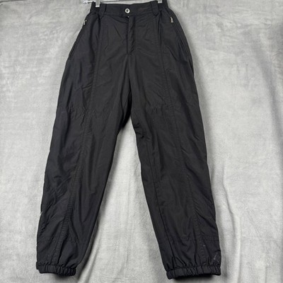 Bogner Womens Black Nylon Ski Pants High Rise Size 6 Reg RN 54193