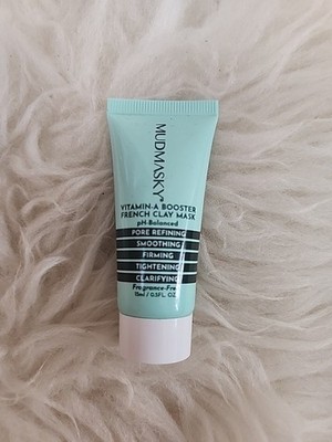 MUDMASKY Vitamin-A Booster French Clay Mask   0.5 Fl Oz