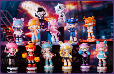 POP MART POPMART - AZURA Animal Racing Kitten Soldier Mini Figure