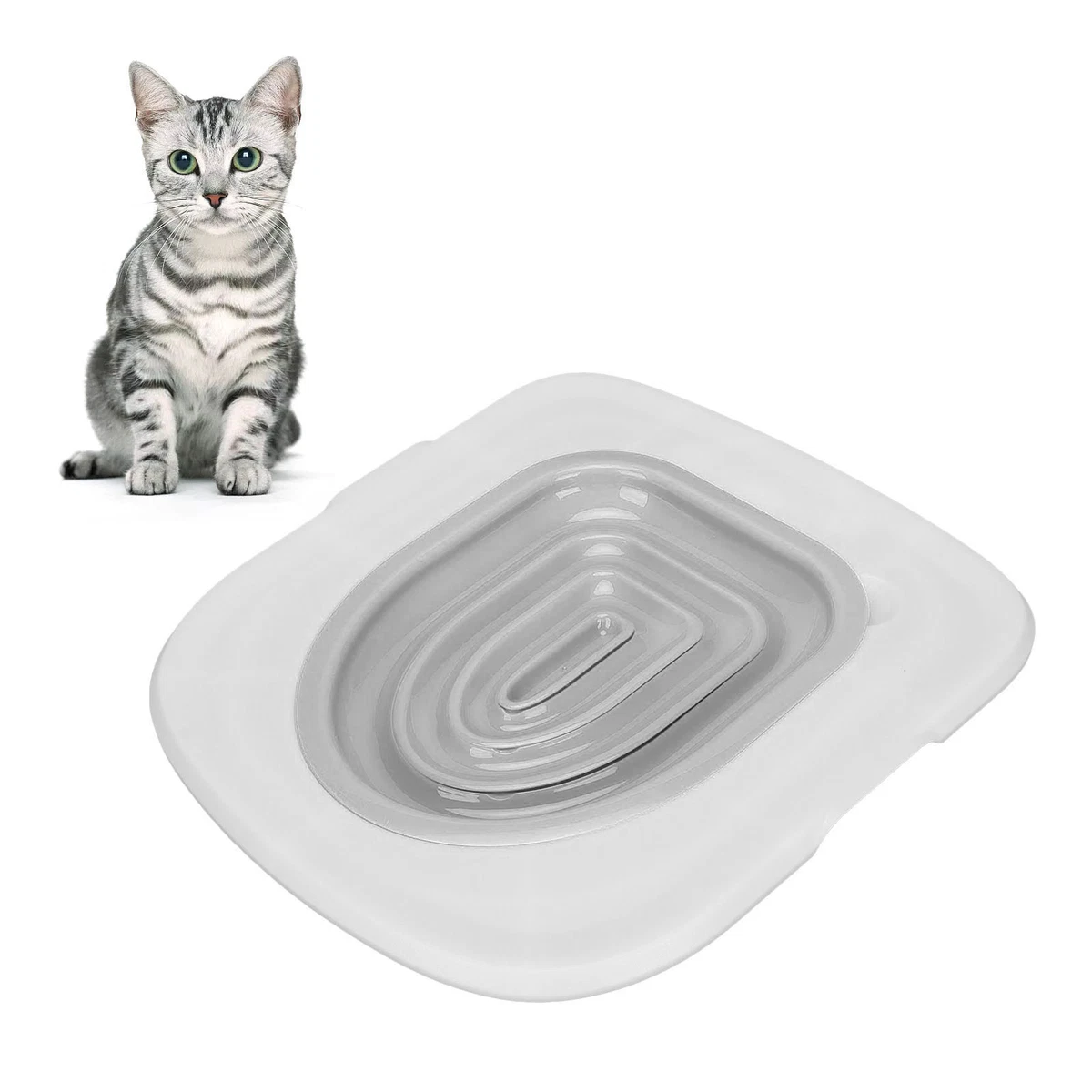 Cat Toilet Training Kit Universal Reusable Cat Toilet Trainer For