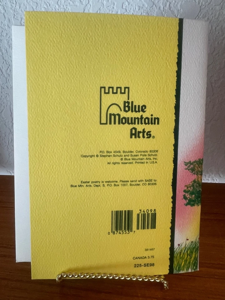 Tarjeta Blue Mountain Arts "Al hombre especial de mi vida, en Pascua, mi marido" Foto 4 de 4