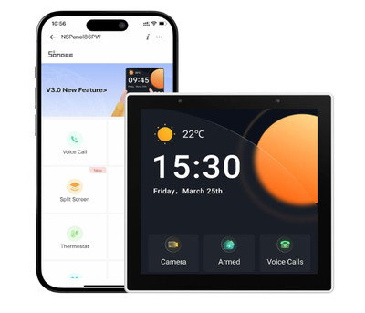 SONOFF NSPanel Pro Smart Home-bedieningspaneel, ingebouwde Zigbee 3.0 Hub,